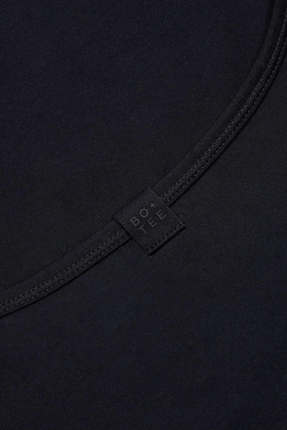 Cross-back Tank Top In Black
