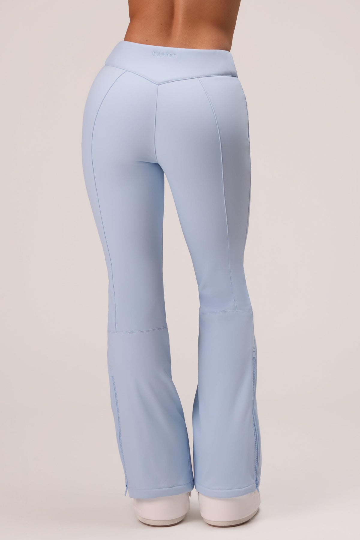 Water Resistant Fitted Salopette In Powder Blue