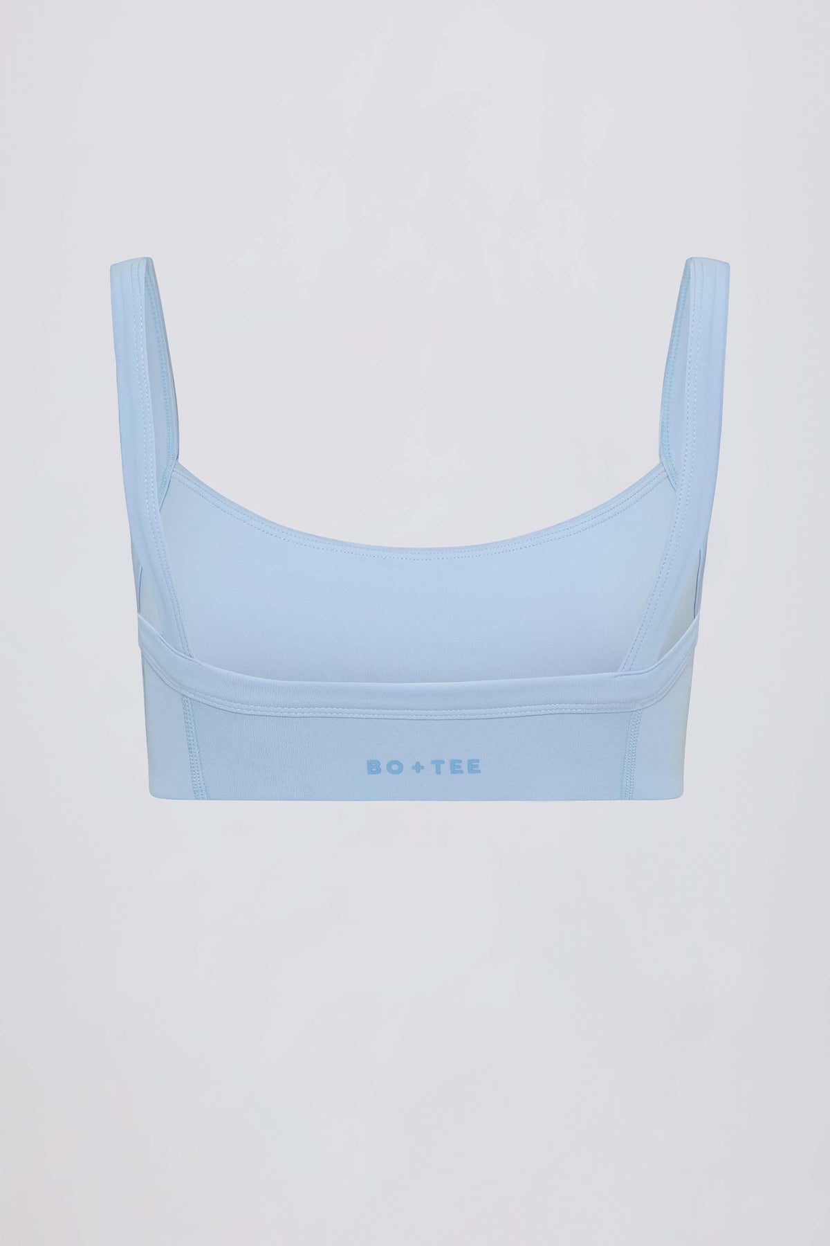 Soft Active Seam-detail Sports Bra In Sky