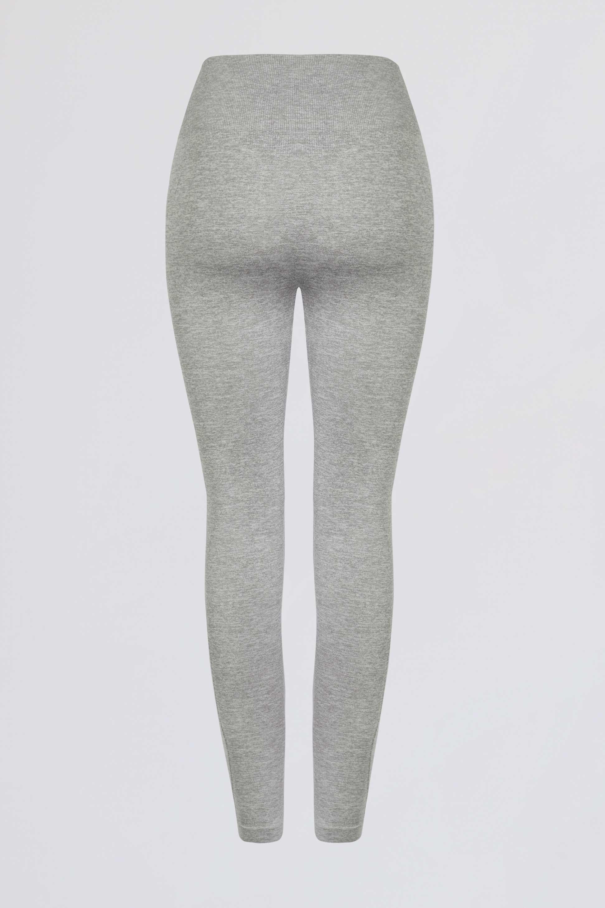 Super Sculpt Seamless High-waist Leggings In Grey Marl