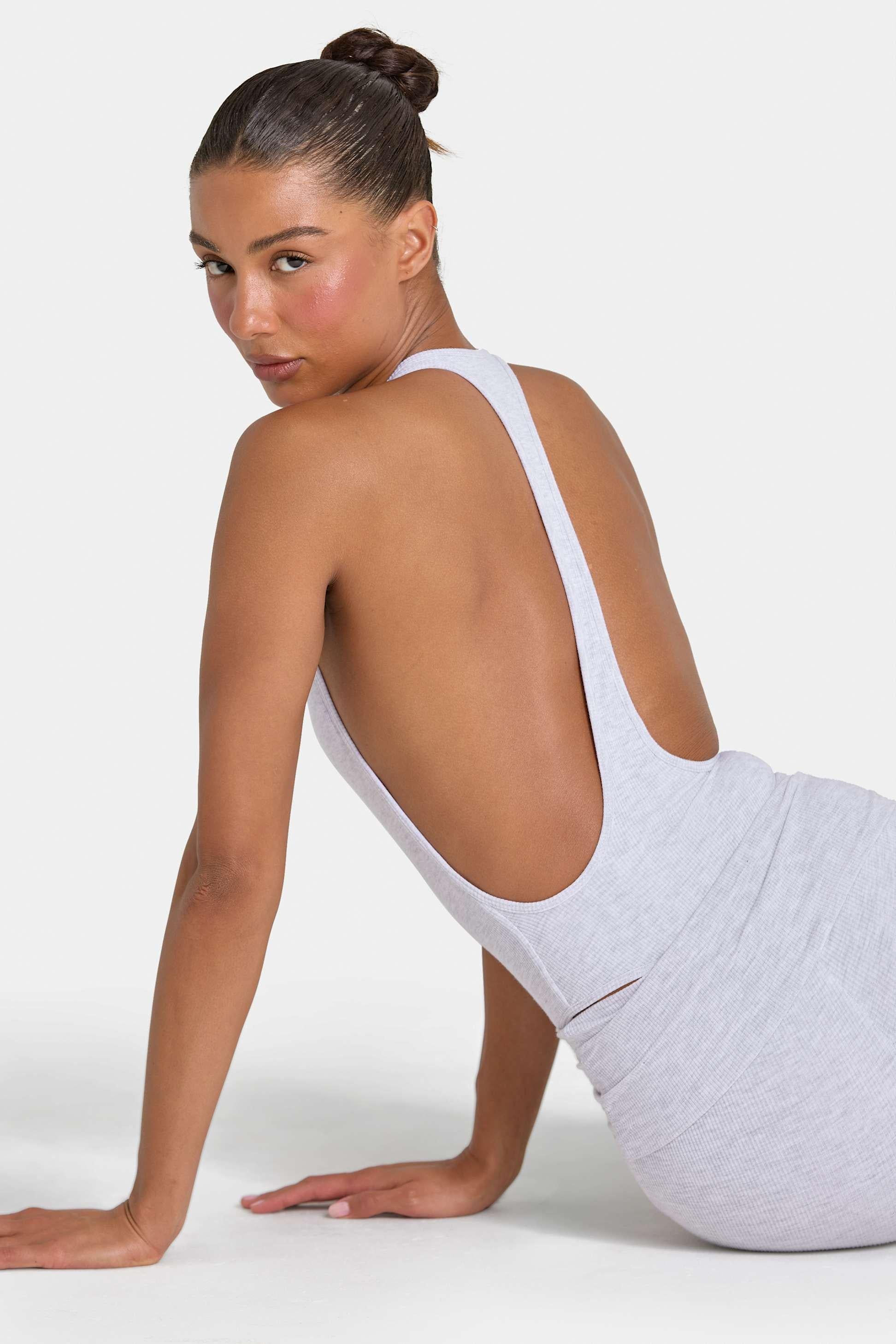 Buttercloud™ Bodysuit In Grey Marl